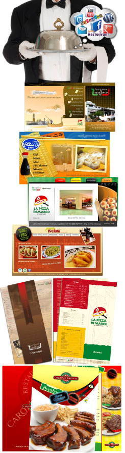 Softrestaurant, webhosting, logotipo, publicidad